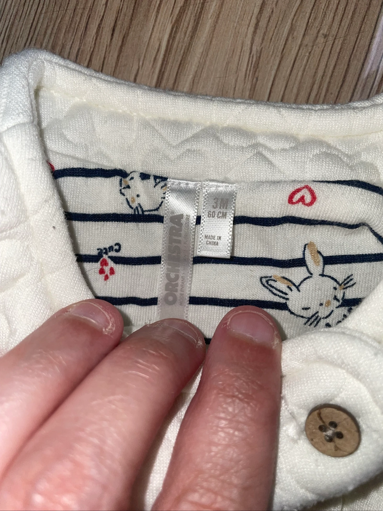 Chaqueta gruesa 3 meses 60 cm orquesta – photo 4